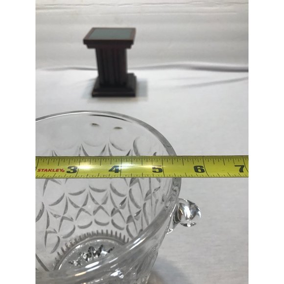 NWOT Wymesm crystal Marquis design ice bucket wine cooler. - Picture 9 of 10